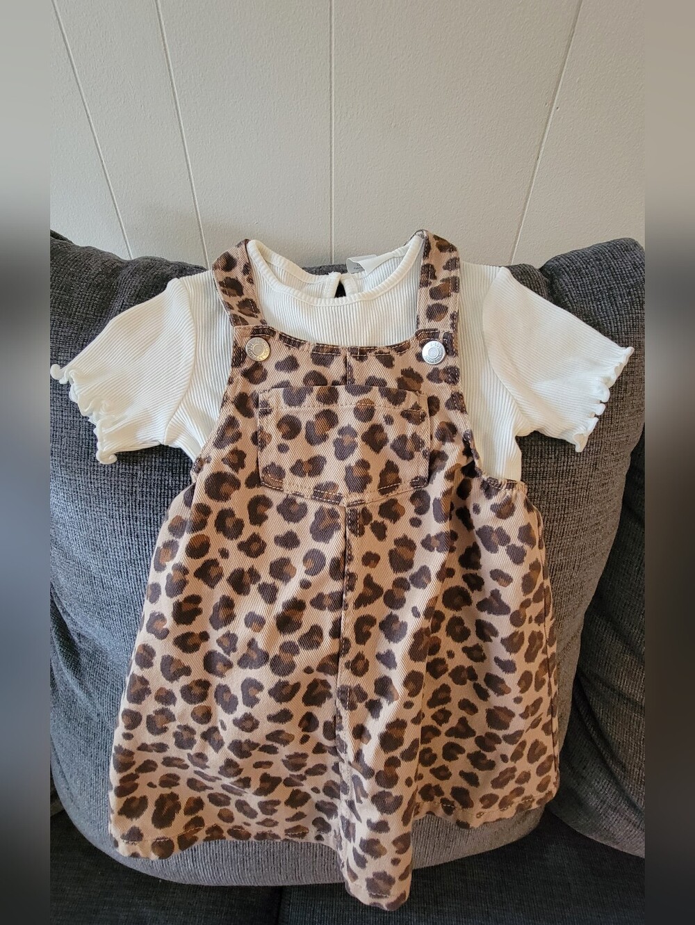 H&M Girl Leopard Print Dress